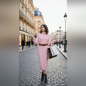 Vintage 90s UNITED COLORS OF BENNETON Super Soft Wool Angora Dress